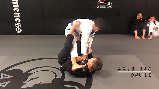 Spider Guard to X Guard Sweep